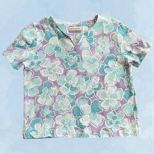 Alfred Dunner Floral Shirt